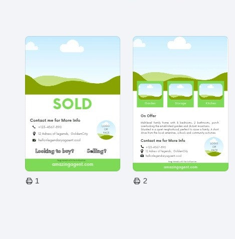 Comprehensive Starter pack Editable Canva templates I Real Estate Marketing