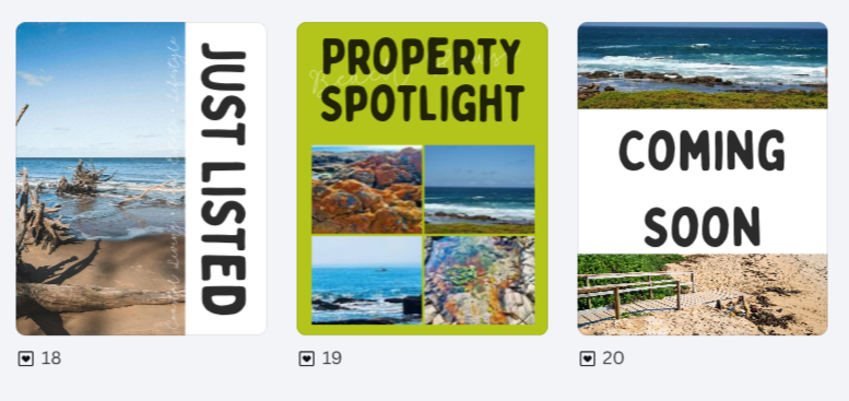 Ocean Themed 20 Posts for the Coastal Realtor