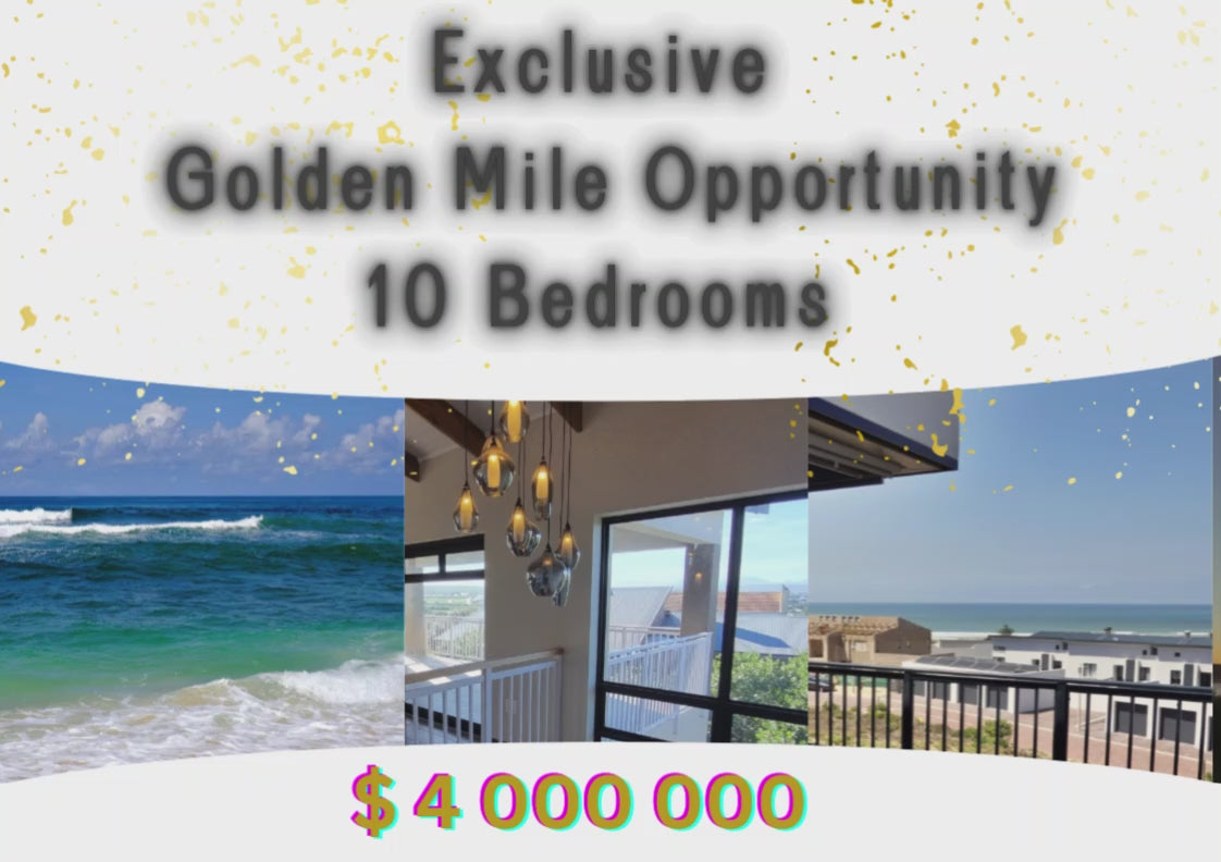 Golden Mile or Area Show Off I Editable Canva Template for Real Estate